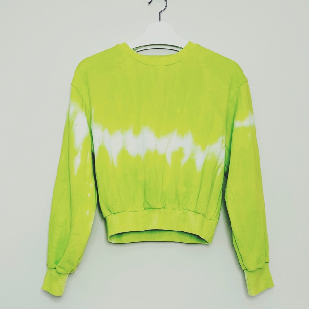 C’est Toi cropped sweatshirt tie-dye – Women’s size Medium